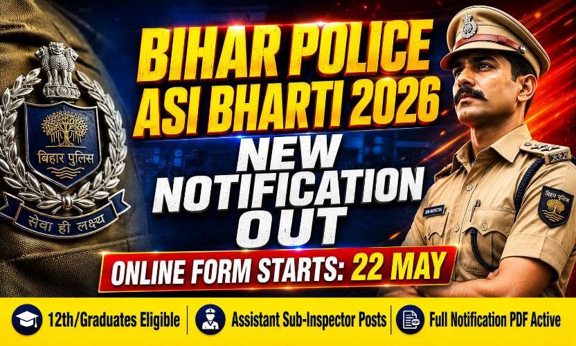 BPSSC ASI Recruitment 2026: Apply Online for Assistant Sub-Inspector Posts Notification Out