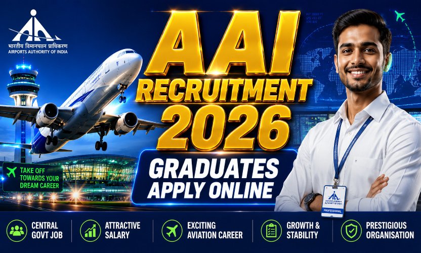 AAI Recruitment 2026: Apply Online for Junior Assistant and Executive Posts
