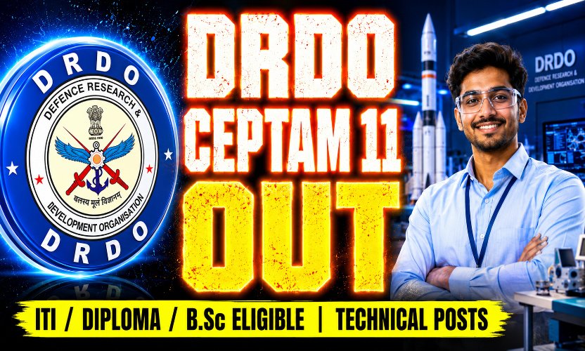 DRDO CEPTAM 11 Recruitment 2026: Apply Online for STA-B and Tech-A Vacancies