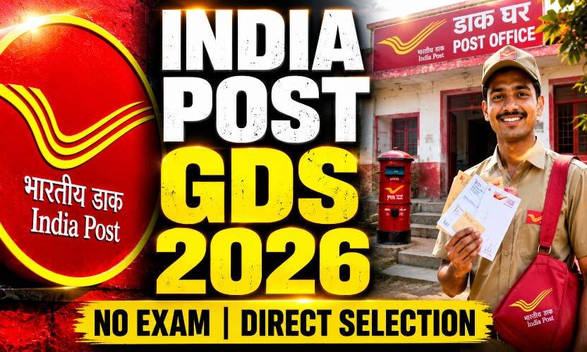 India Post GDS Recruitment 2026: Apply Online for Gramin Dak Sevak