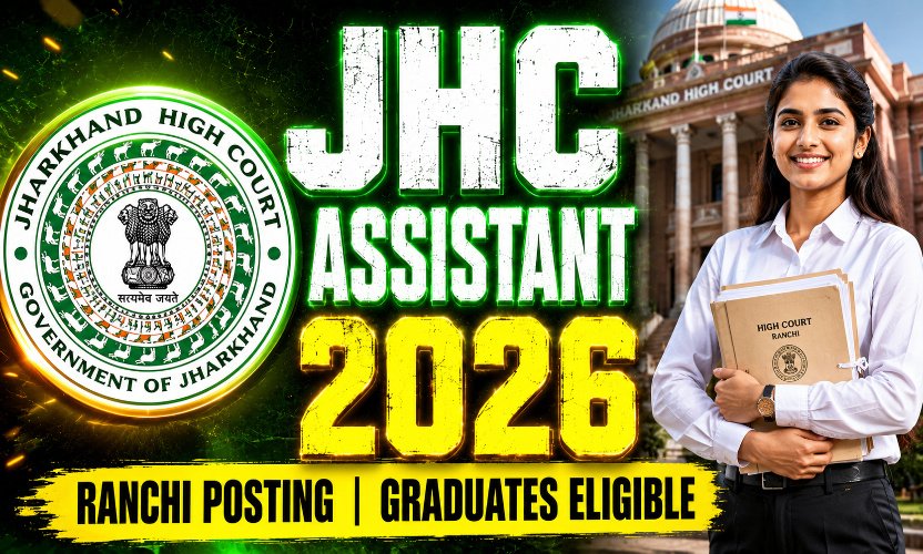 Jharkhand High Court Assistant Recruitment 2026: Apply Online for Clerk Vacancies