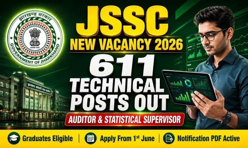 JSSC Field Assistant and Auditor Recruitment 2026: Notice Out for Revenue and Technical Posts
