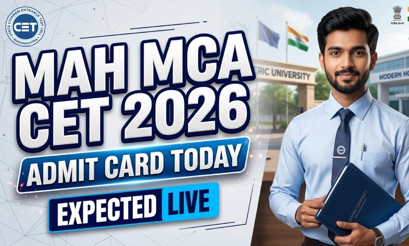 MAH MCA CET Admit Card Out Soon! Hall ticket download link aur exam instructions ke liye turant check karein.