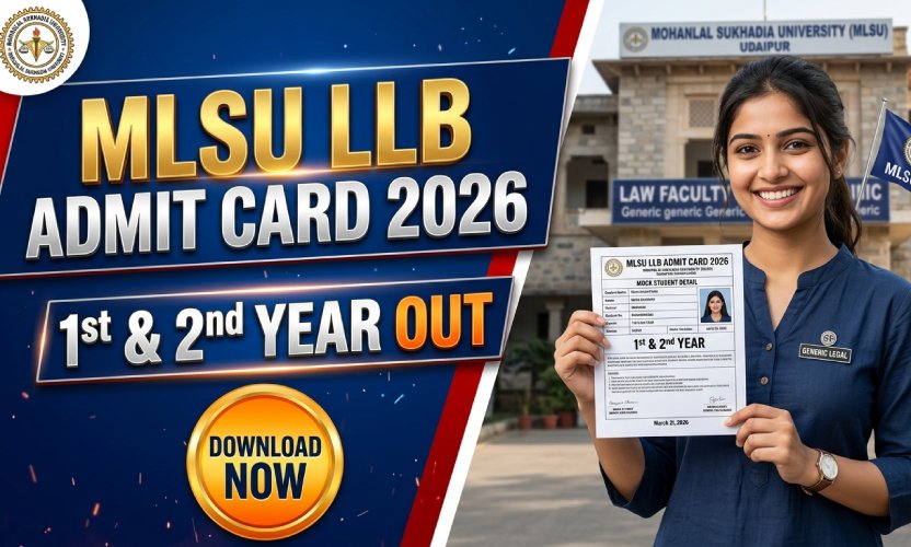 MLSU ne jaari kiye LLB 1st aur 2nd Year ke Admit Card; Direct Link yahan dekhein!