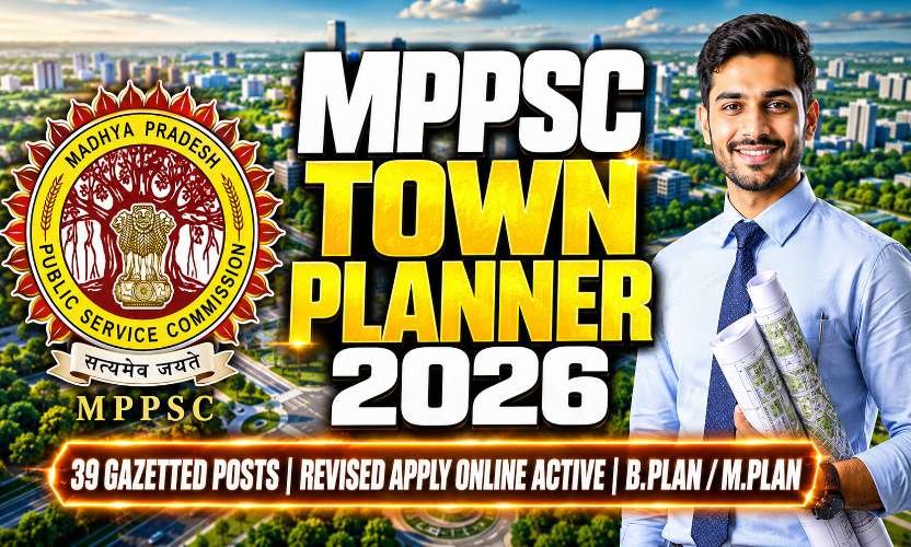 MPPSC Assistant Town Planner ATP Recruitment 2026: Apply Online for 39 Posts