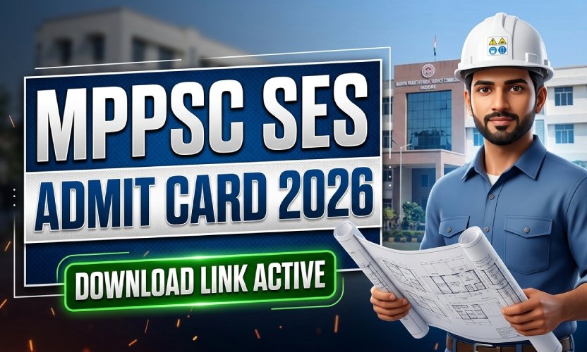 MPPSC SES Admit Card 2026 Out: Direct Link to Download Assistant Engineer Hall Ticket @mppsc.mp.gov.in