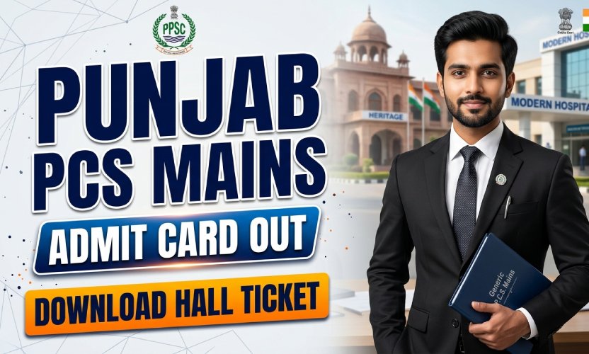 Punjab PCS Mains Hall Ticket Out! Exam dates aur guidelines ke liye turant check karein link.