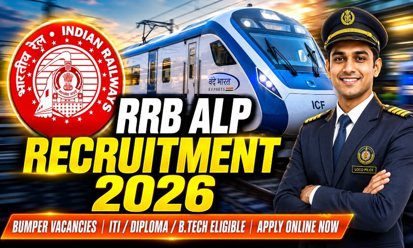 RRB ALP Recruitment 2026: Apply Online for Bumper Assistant Loco Pilot Vacancies