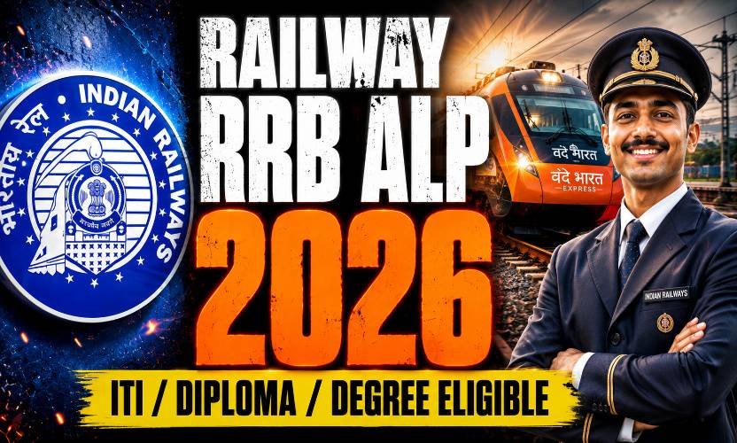RRB ALP Recruitment 2026: Apply Online for Assistant Loco Pilot Vacancies