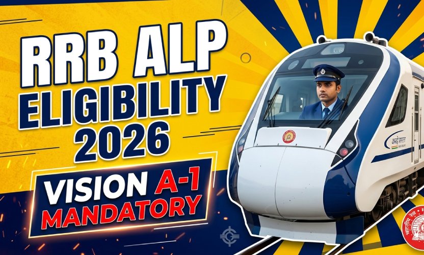 RRB ALP Eligibility Criteria 2026: Age Limit, Qualification, Nationality   Medical Standards; Full Guide