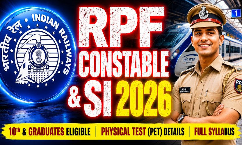 RRB RPF Recruitment 2026: Apply Online for Constable and Sub-Inspector Vacancies