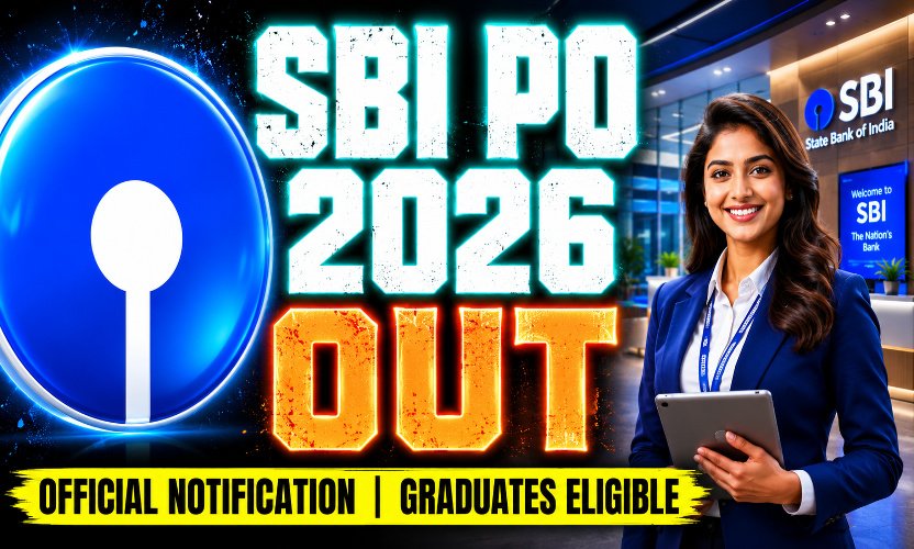 SBI PO Recruitment 2026: Apply Online for Probationary Officer Vacancies