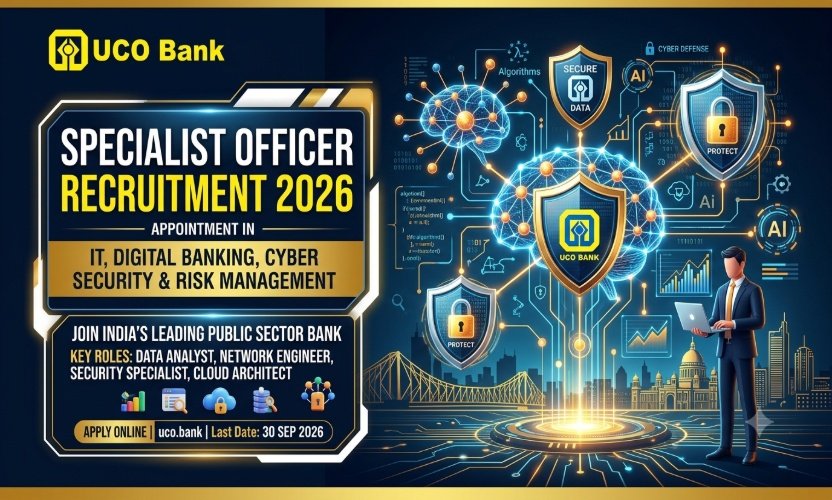 UCO Bank SO Recruitment 2026: Apply Online for 20 Manager Posts