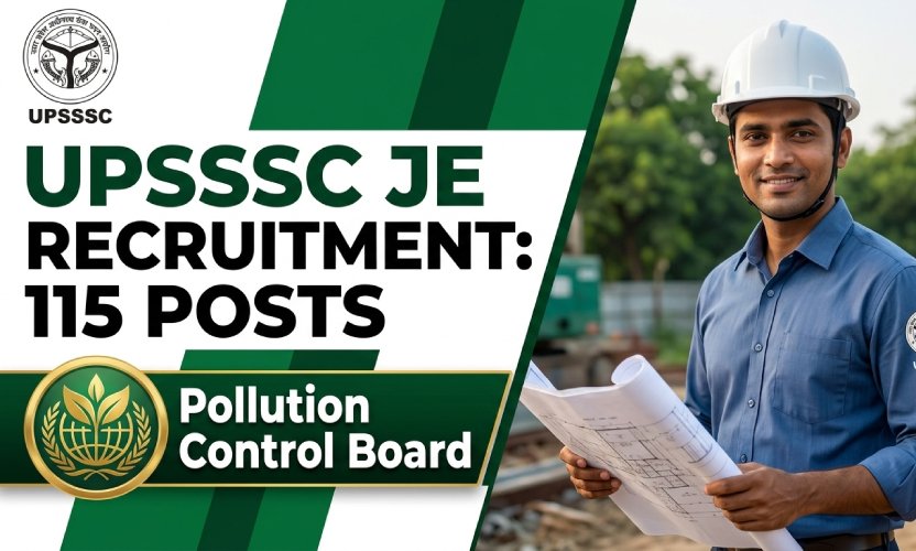UPSSSC Pollution Control Board Recruitment 2026: 115 JE &amp; Other Posts Out – Apply Online Now!